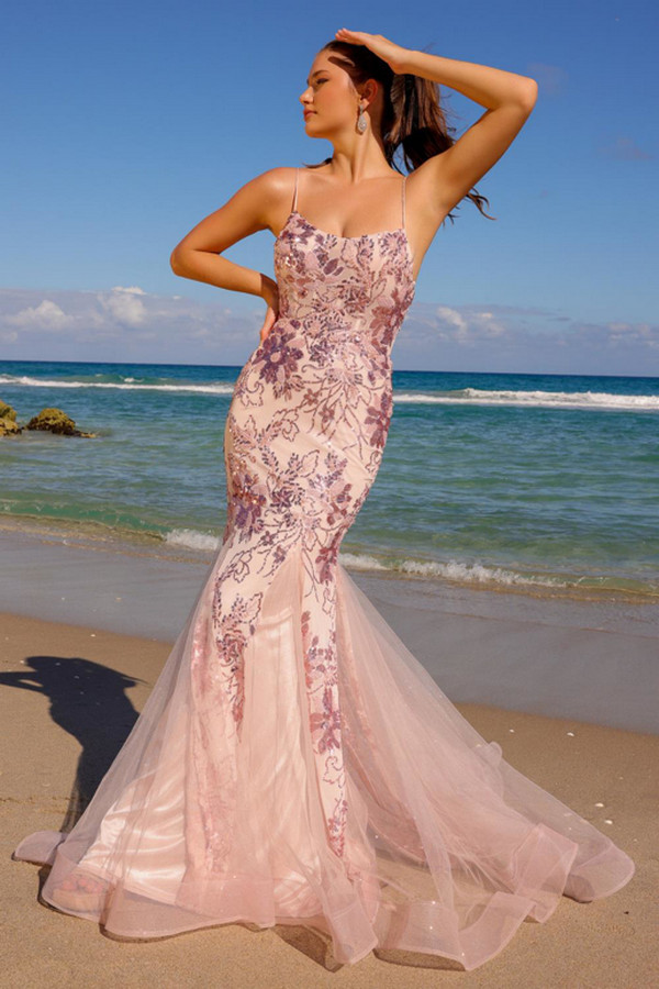Sequin Embellished Mermaid Dress