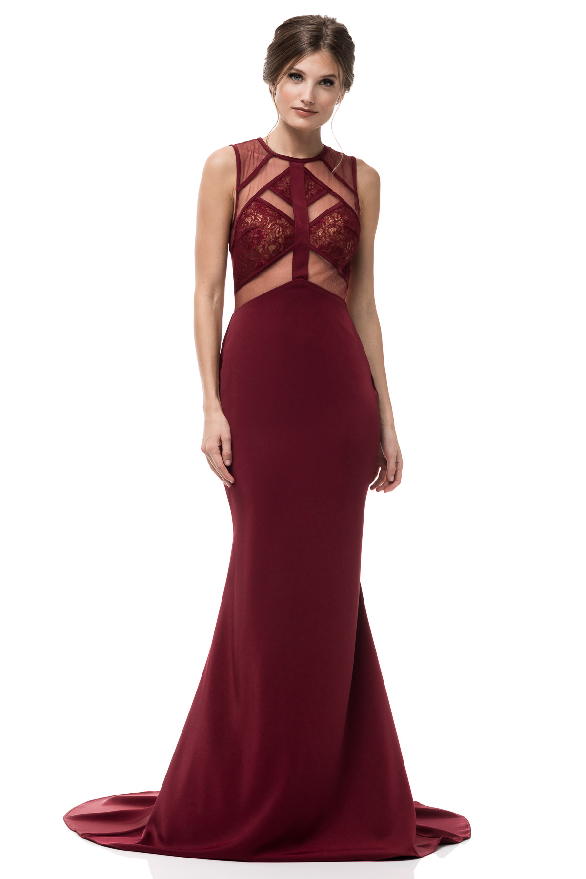 Scoop Neck, Sleeveless Sheath Dress