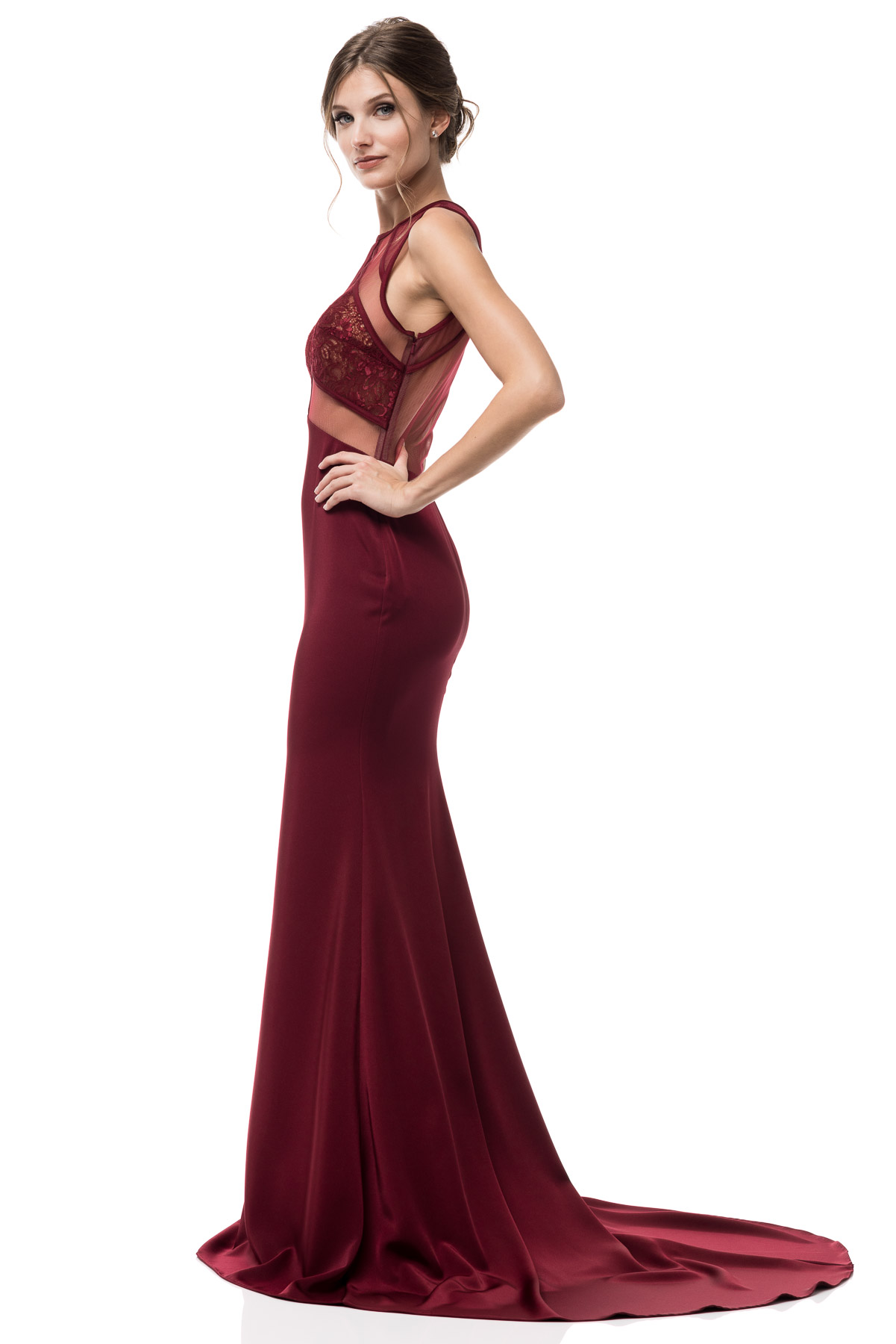 Scoop Neck, Sleeveless Sheath Dress