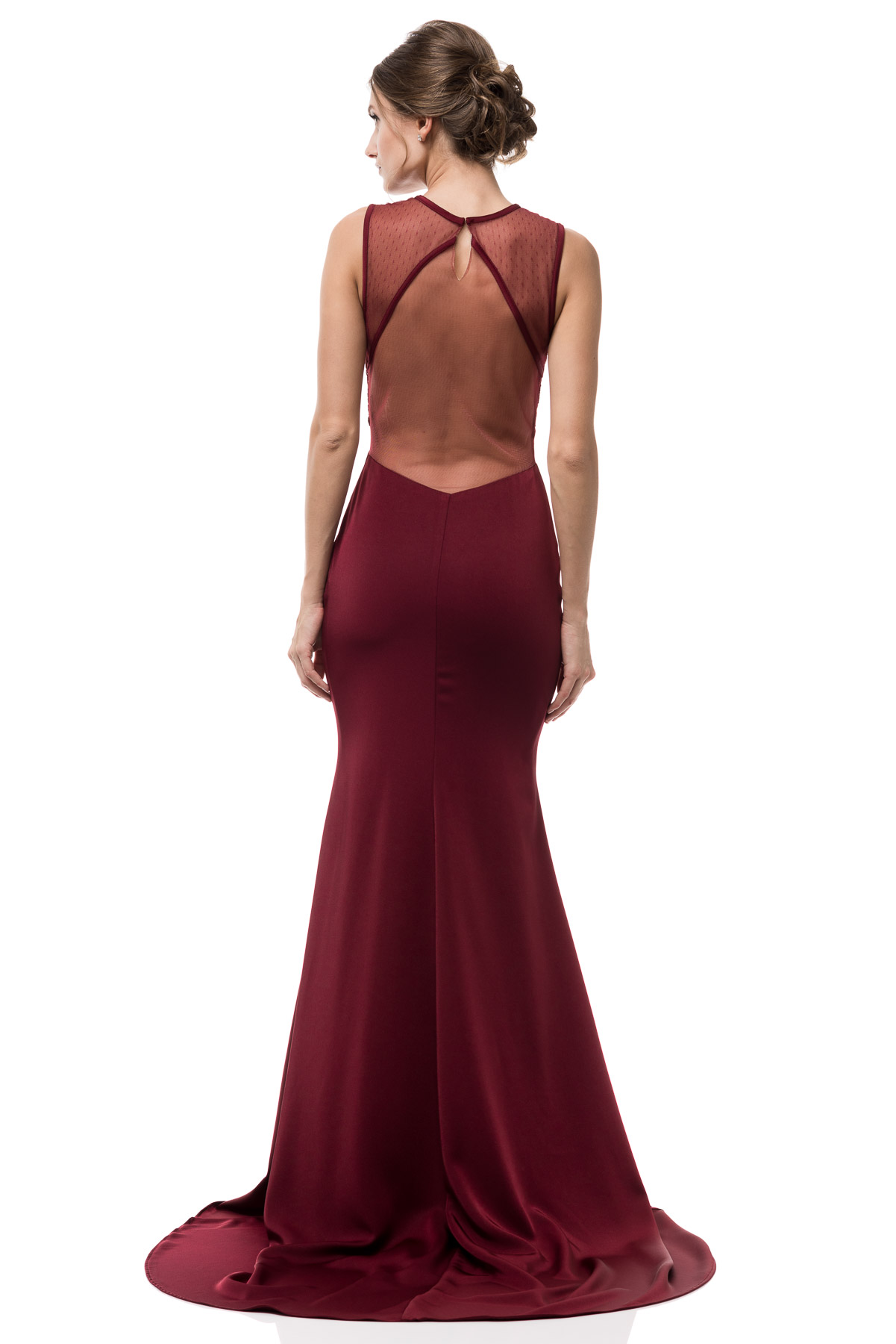 Scoop Neck, Sleeveless Sheath Dress