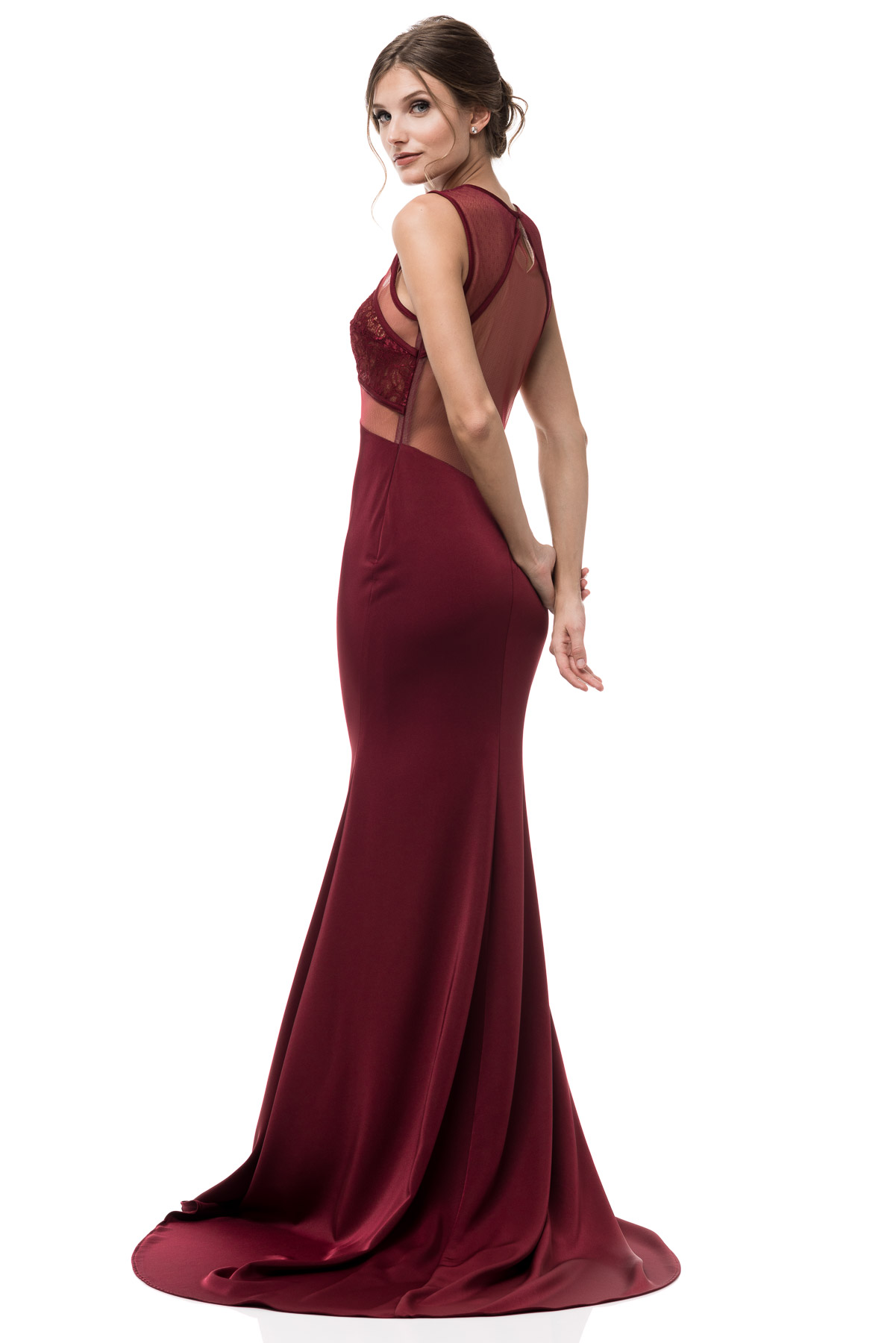 Scoop Neck, Sleeveless Sheath Dress