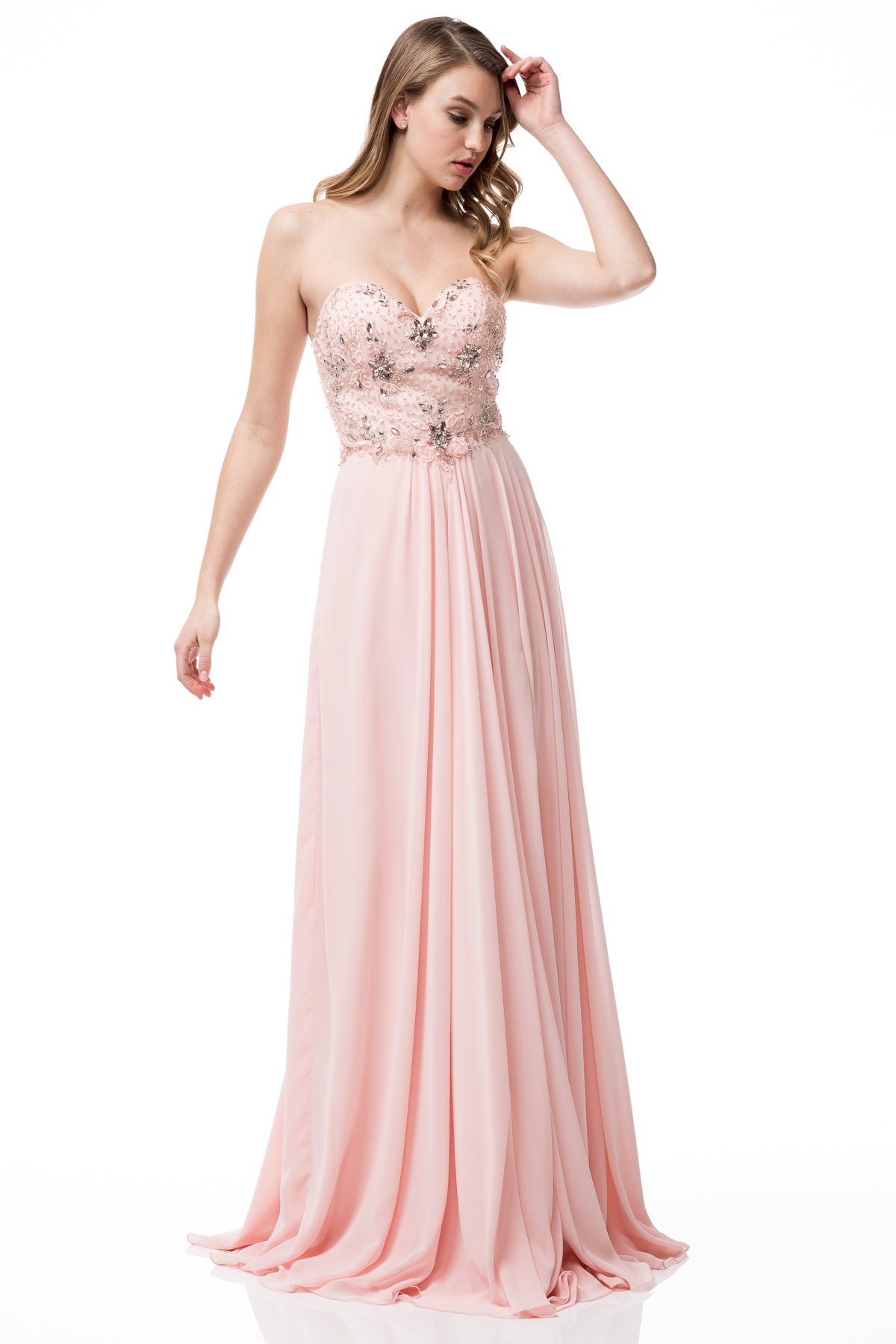 STRAPLESS, SWEETHEART, A-LINE