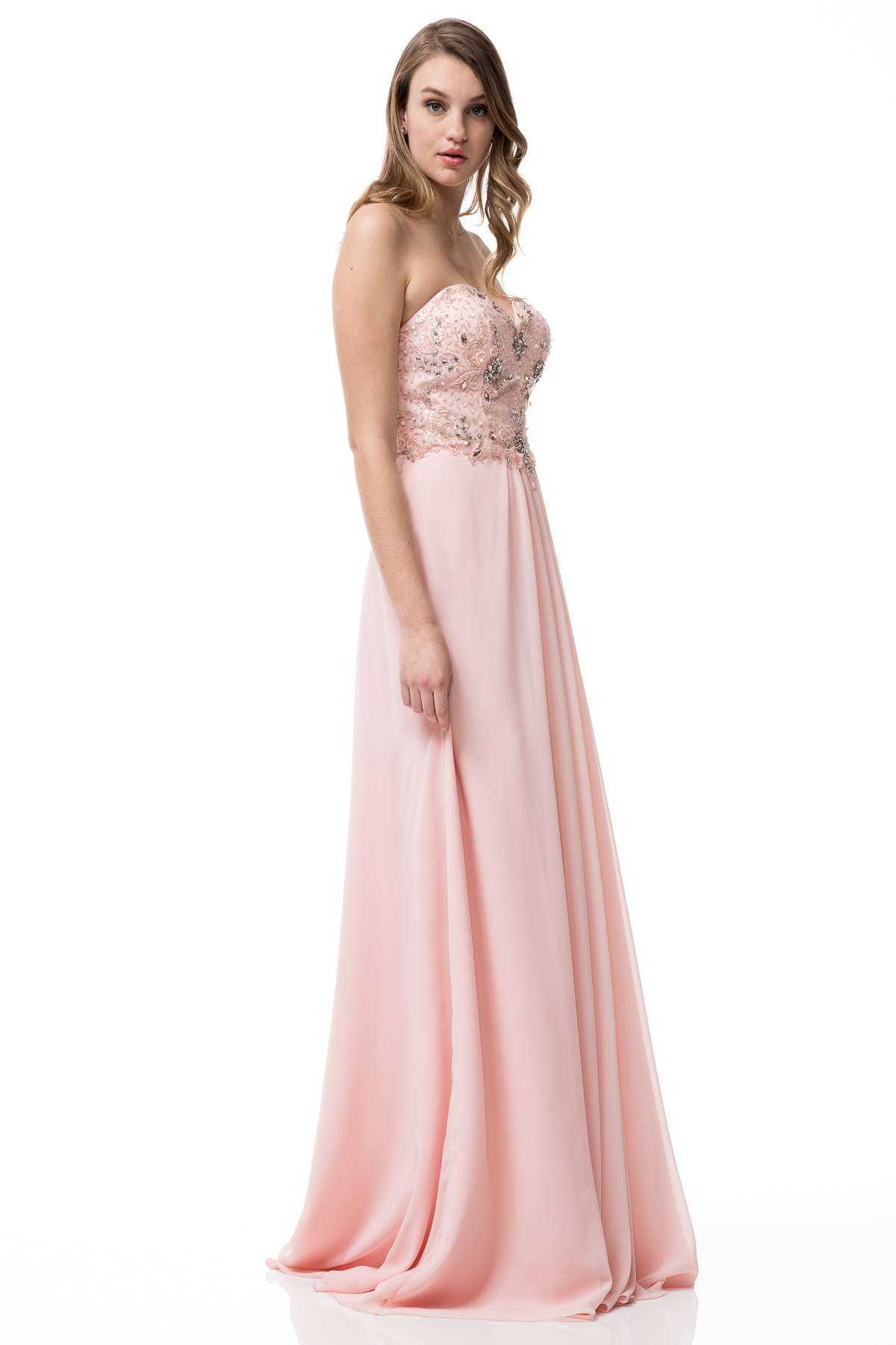STRAPLESS, SWEETHEART, A-LINE