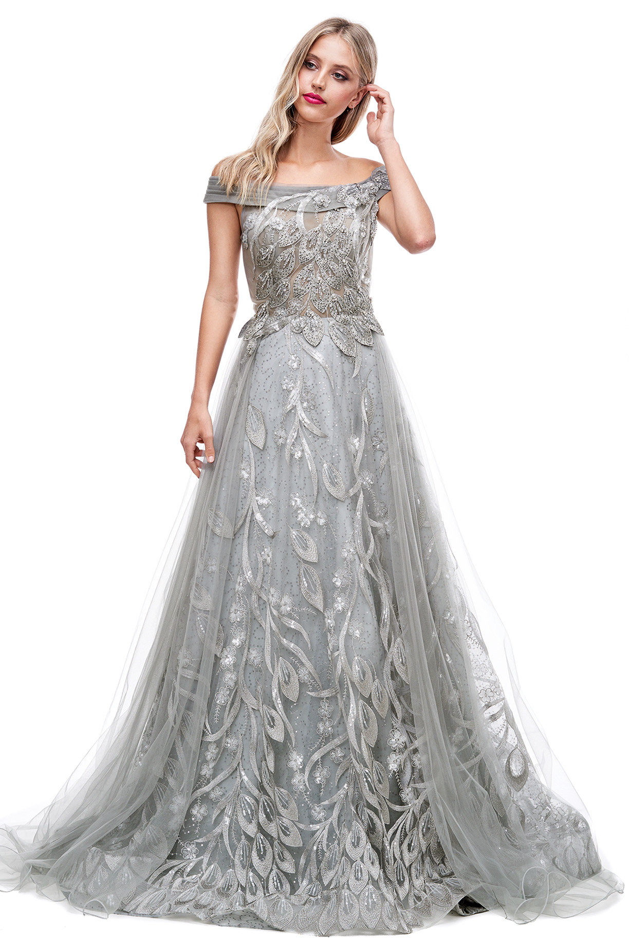OFF SHOULDER, BATEAU, A-LINE