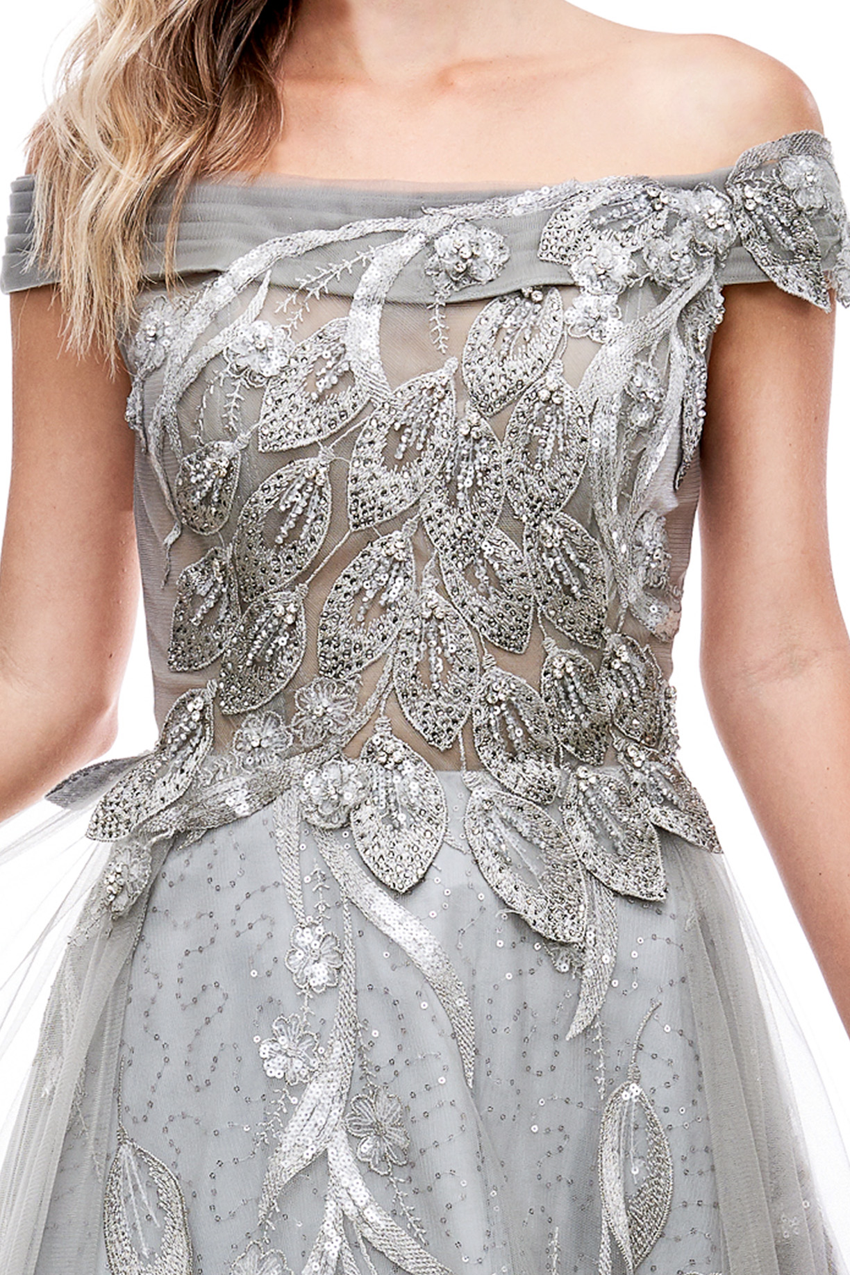 OFF SHOULDER, BATEAU, A-LINE