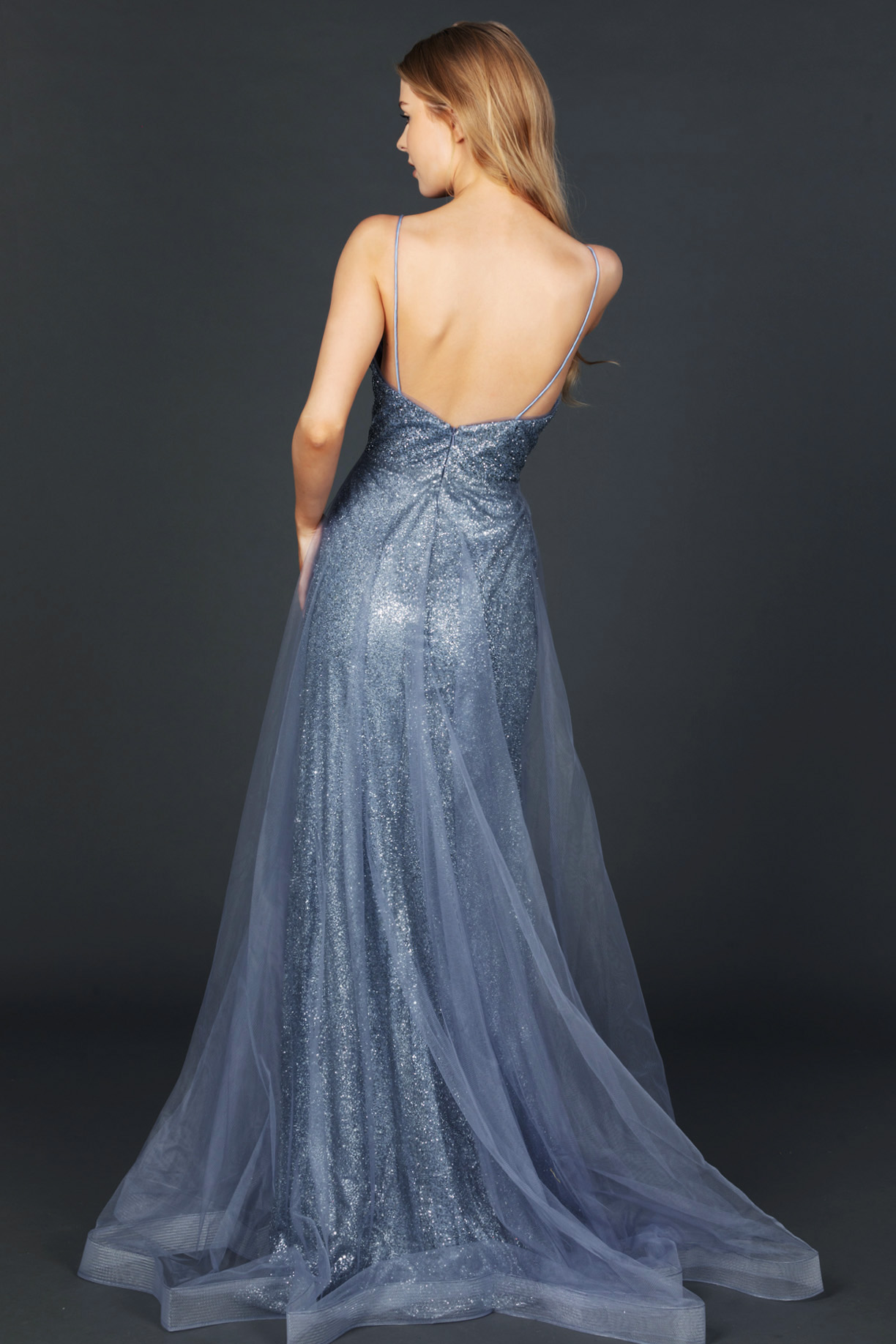 SLEEVELESS, V-NECK, A-LINE