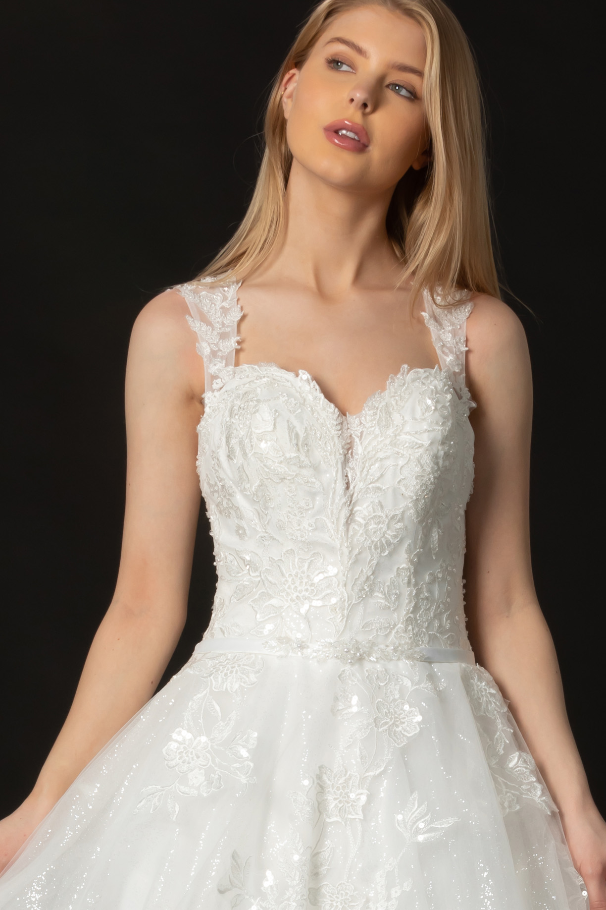 SLEEVELESS, SWEETHEART, BALLGOWN