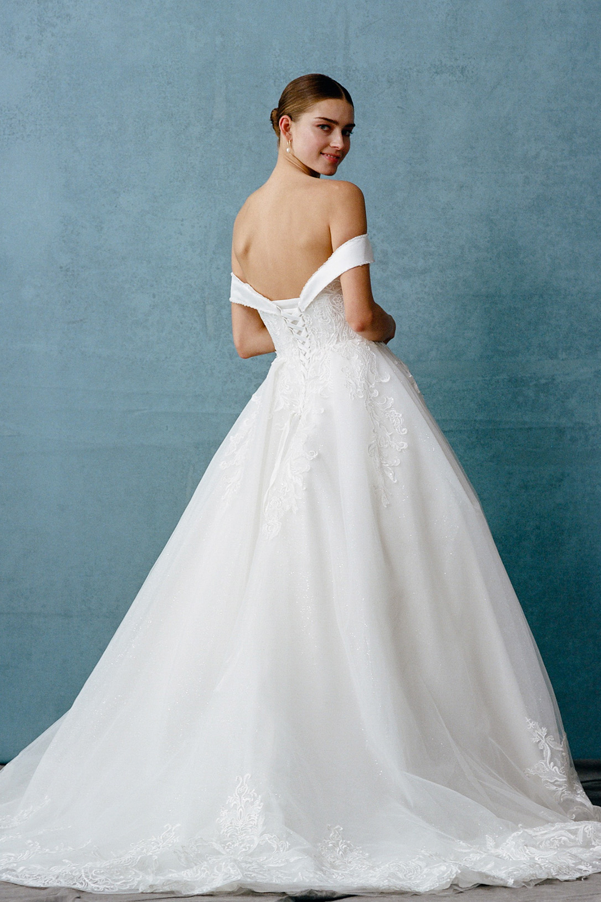 OFF SHOULDER, SWEETHEART, BRIDAL GOWN