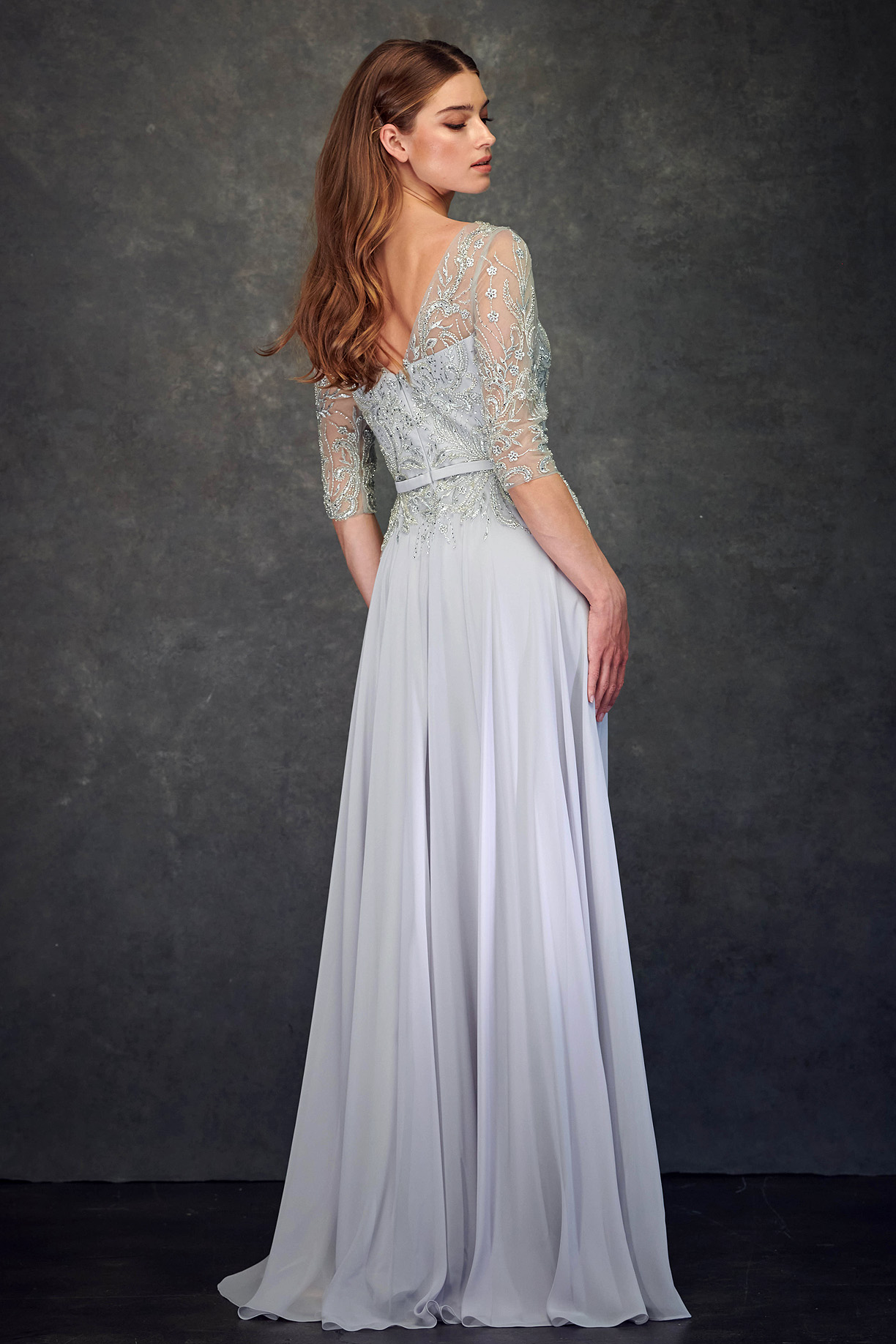 3/4 LONG SLEEVE, BATEAU, A-LINE, FIXED BELT