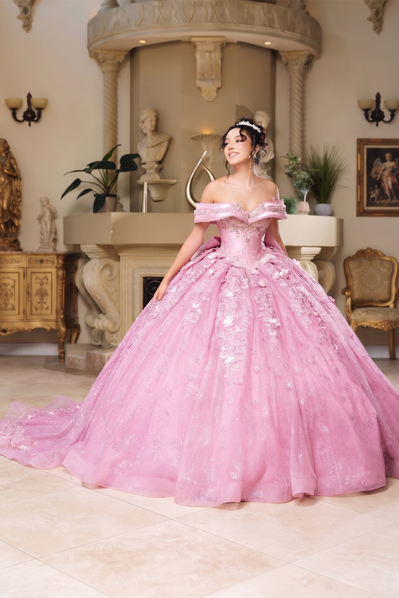 LK277 | Strapless Off the Shoulder Sweetheart Neck Ball Go