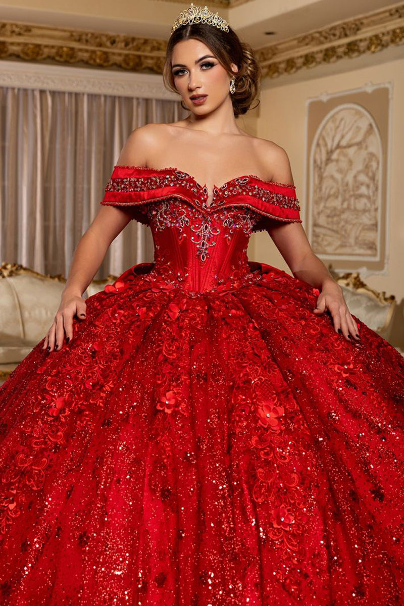 LK277 | Strapless Off the Shoulder Sweetheart Neck Ball Go