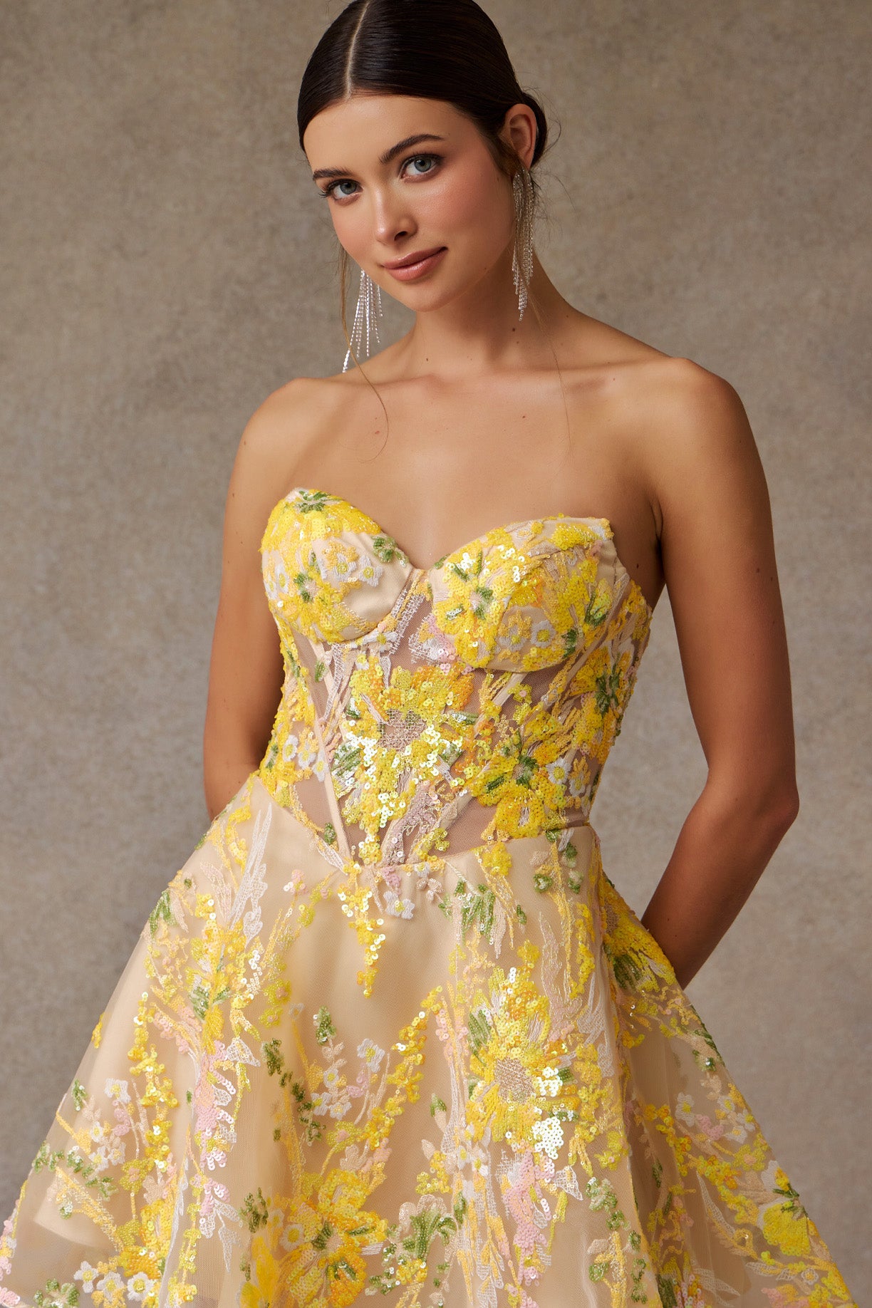 SP90165-SHORT_Yellow_5351549