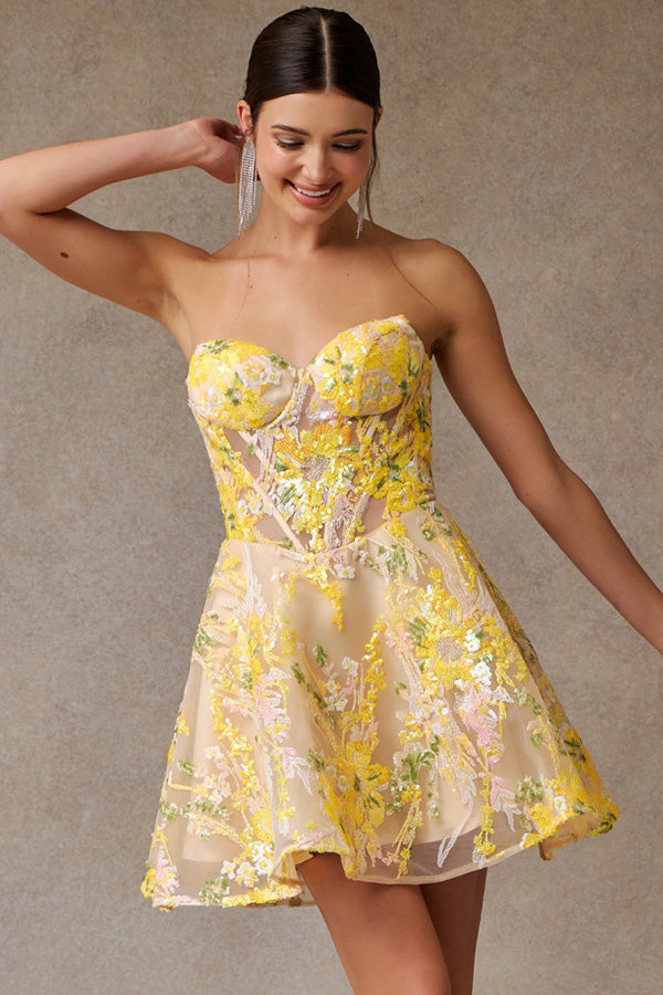 SP90165-SHORT_Yellow_5351535