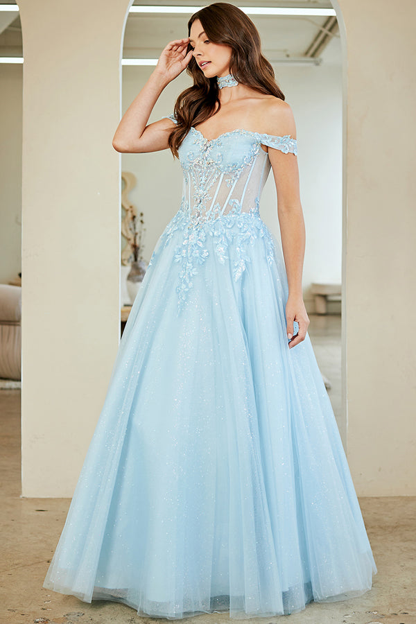 8064-LA-CHOKER_LightBlue_5014931