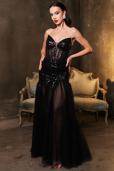 Strapless Sweetheart Mermaid/Fit an...