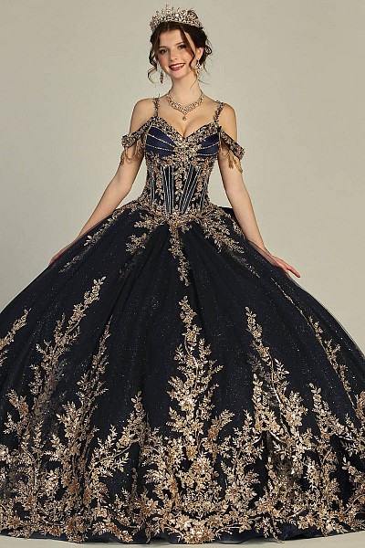 Cathedral Length Bow Back Off Shoul...