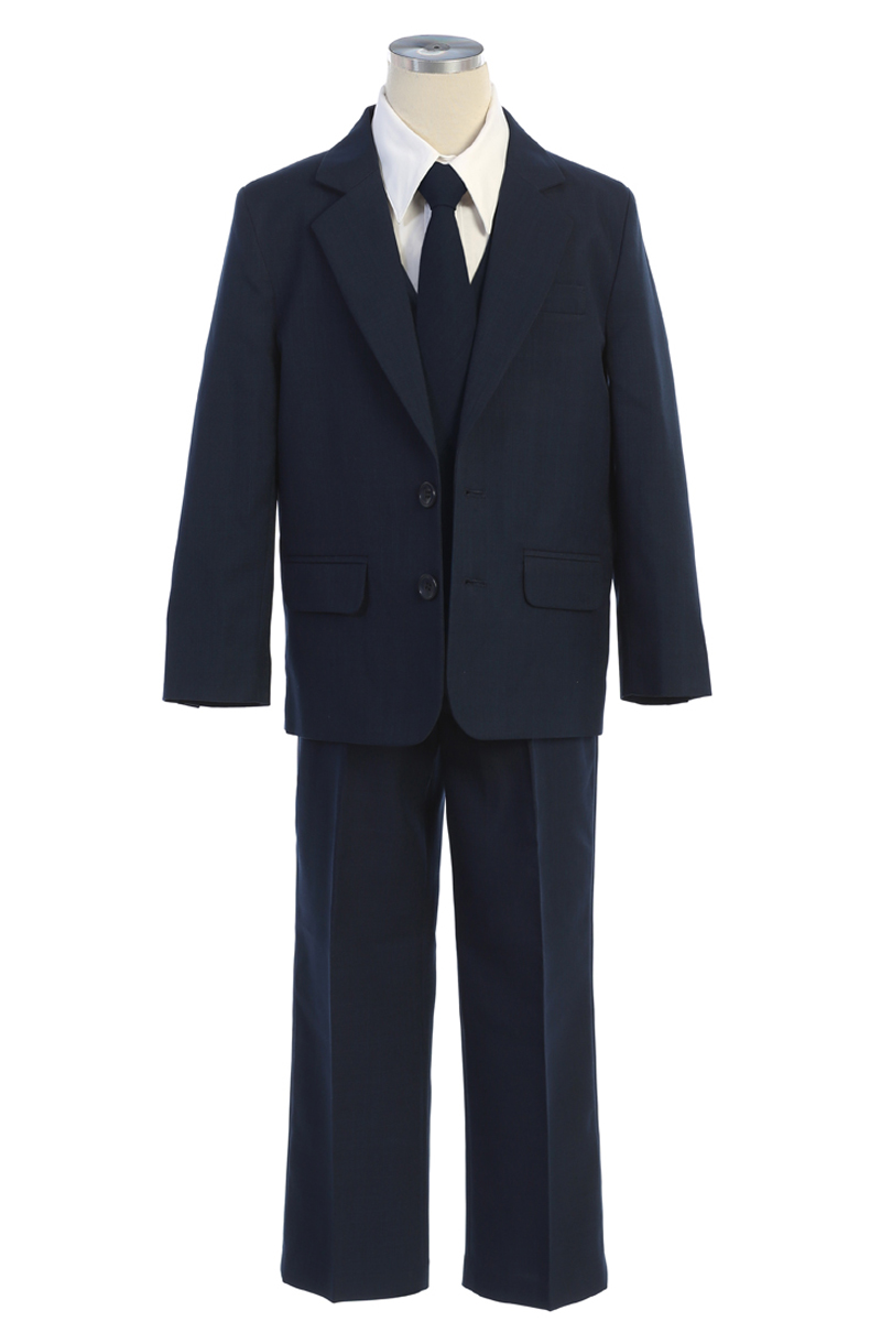 5-Piece 2 Button Slim Fit Suit Set