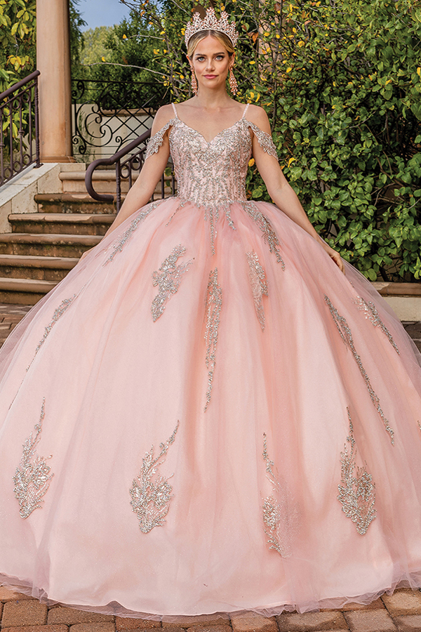Off Shoulder Sweetheart Ball Gown