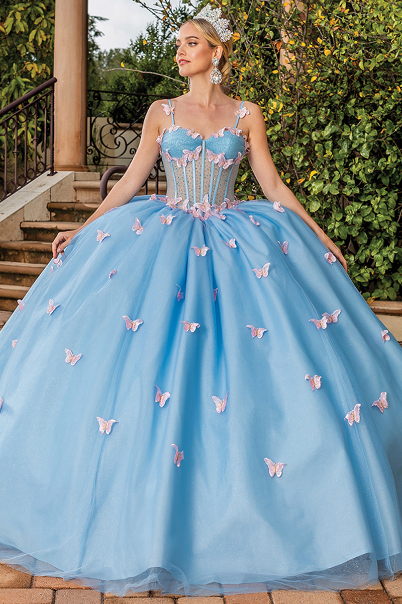 Sweetheart Illusion Top Quince Ball Gown