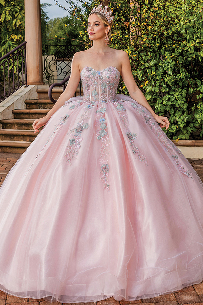Sweetheart Shoulder Straps Ball Gown