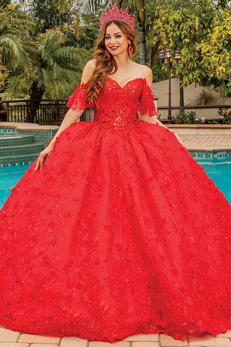 Sweetheart Off Shoulder Extra Wide Ball Gown