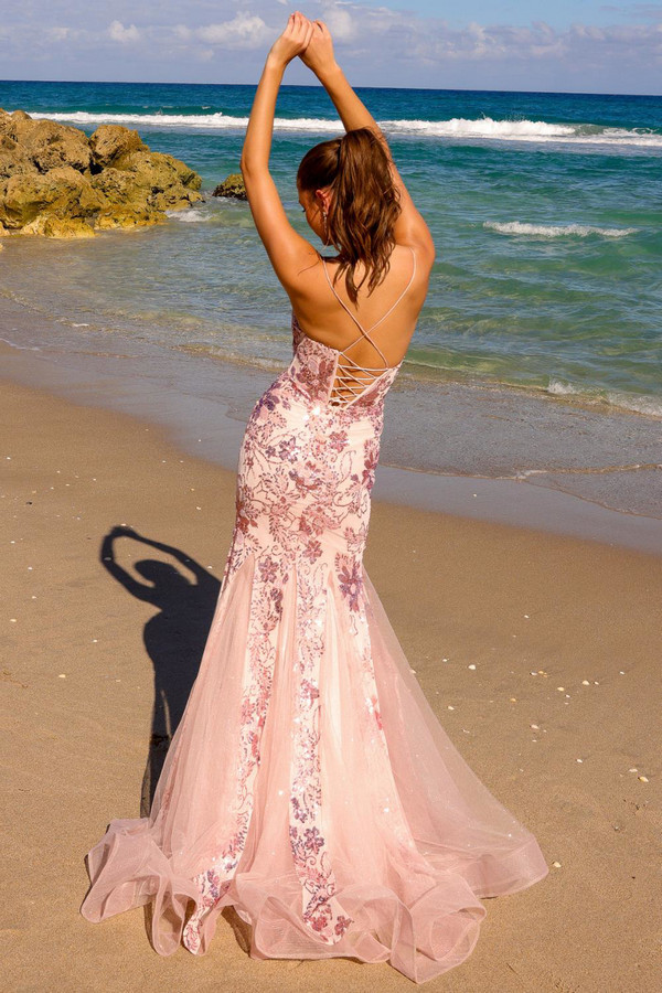Sequin Embellished Mermaid Dress
