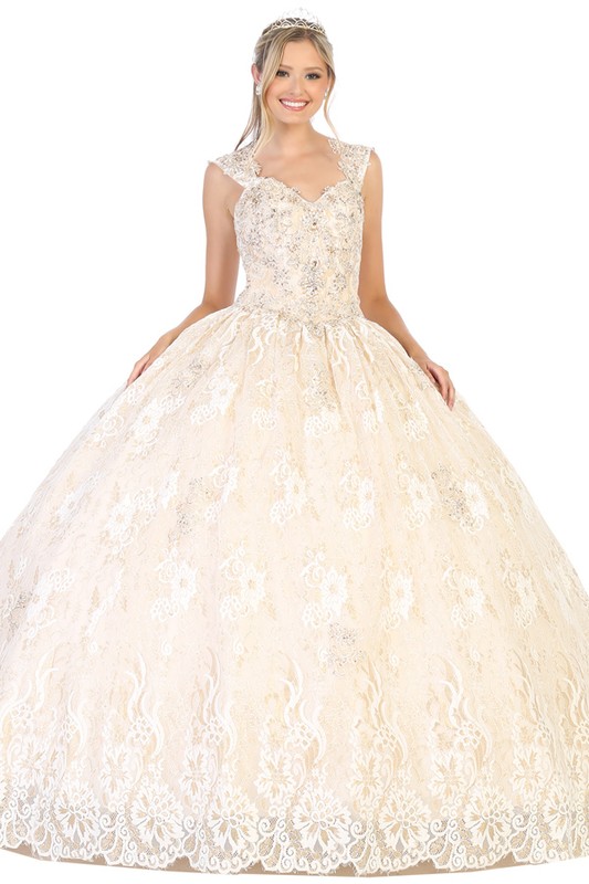 Sweetheart Neck Ball Gown Prom Dress