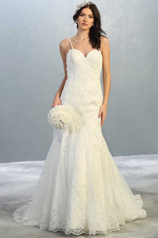 Sweetheart Neckline Court Train Bridal Dress