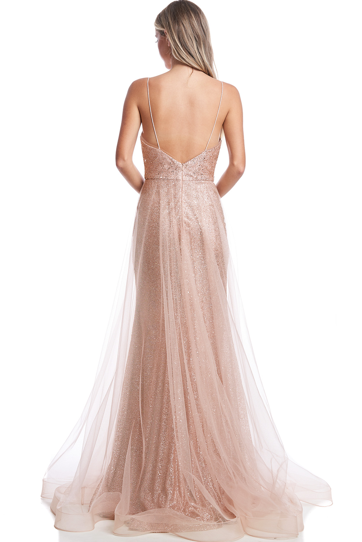 SLEEVELESS, V-NECK, A-LINE