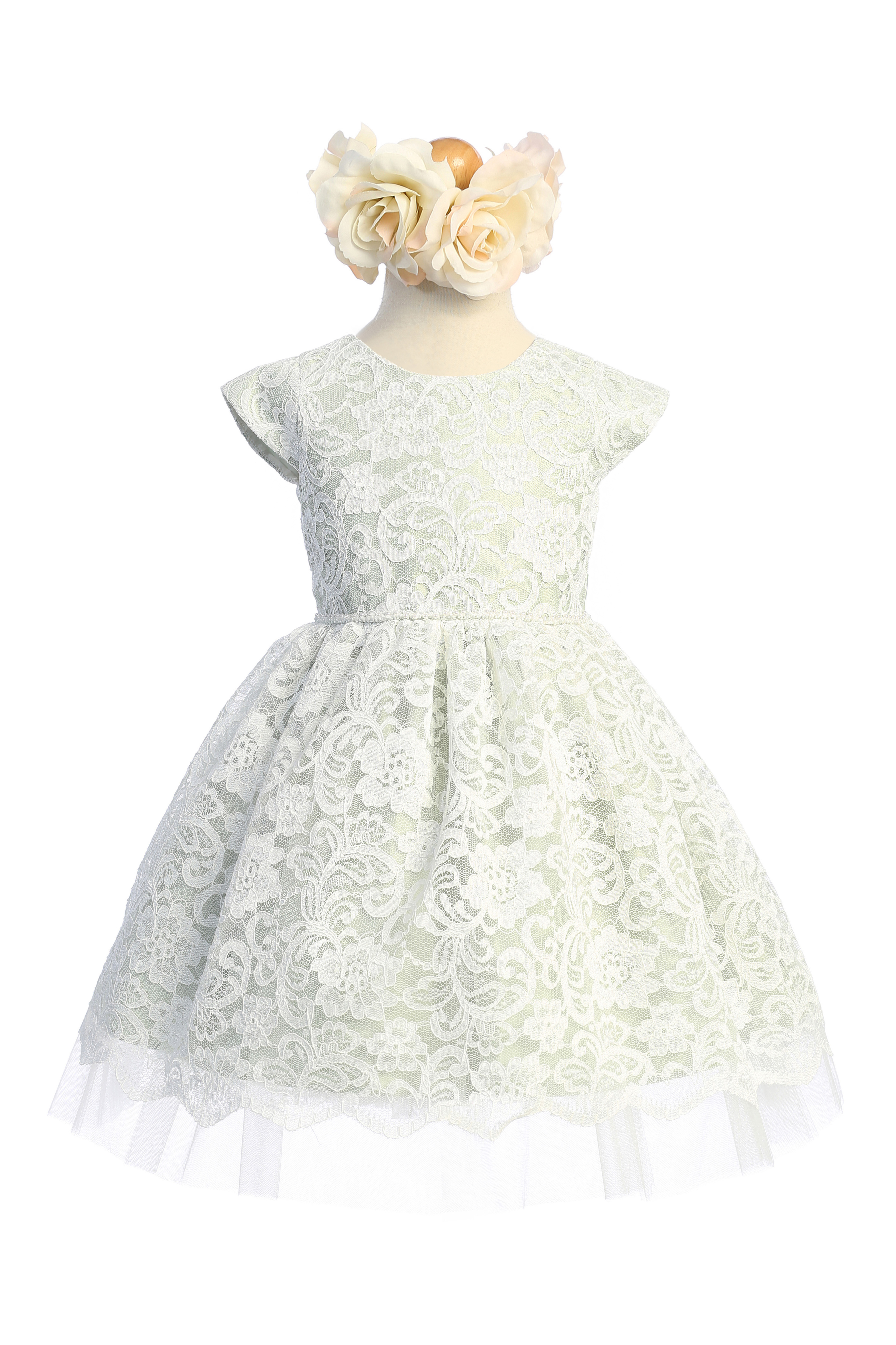 Floral Lace Girl Dress