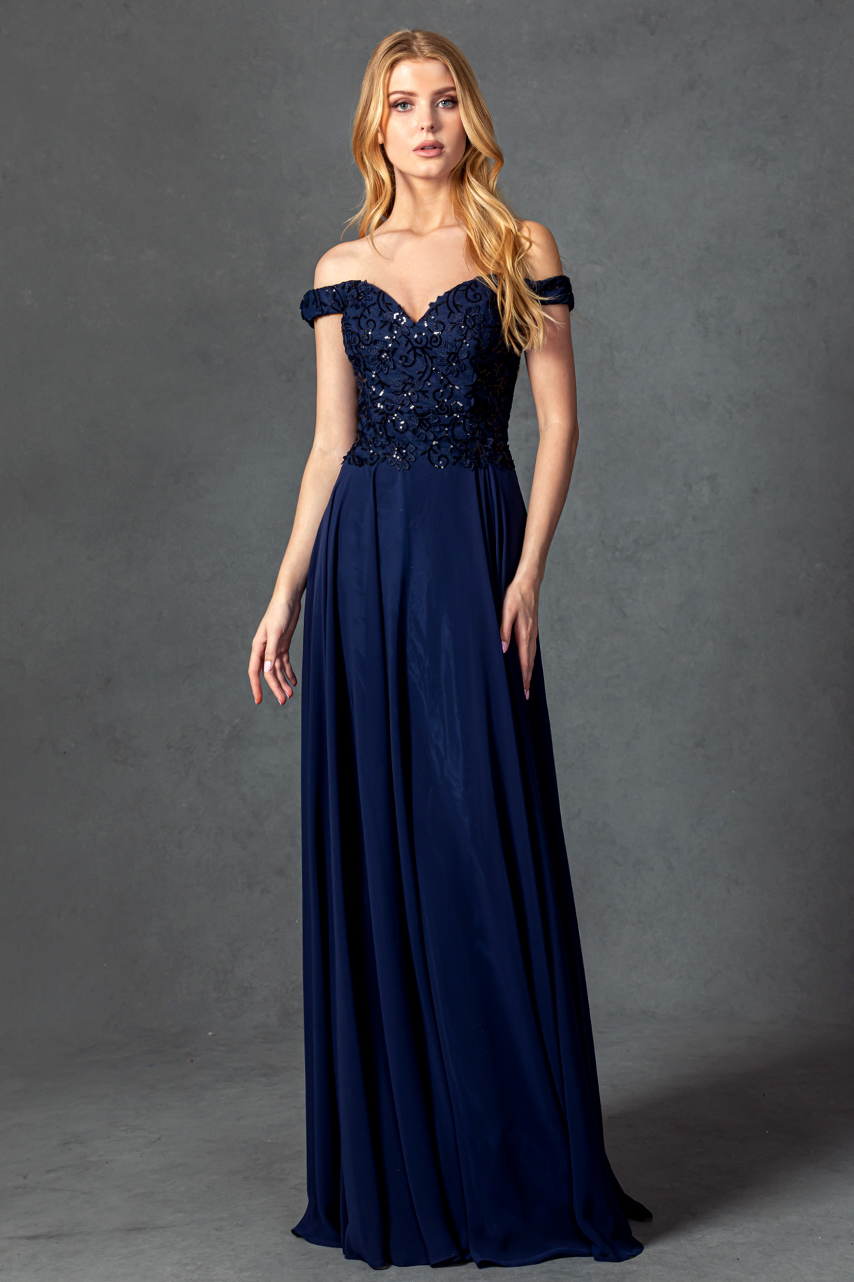 OFF SHOULDER, SWEETHEART, A-LINE