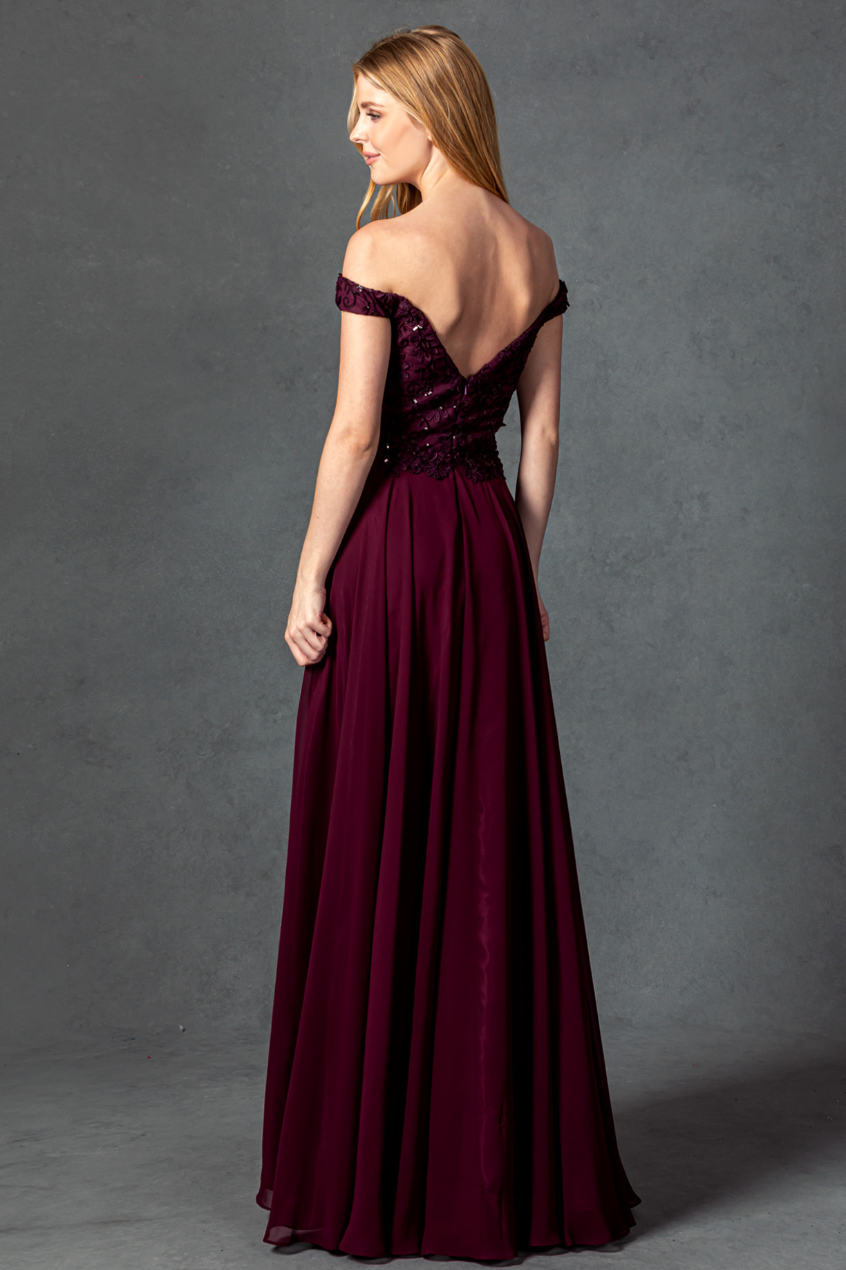 OFF SHOULDER, SWEETHEART, A-LINE