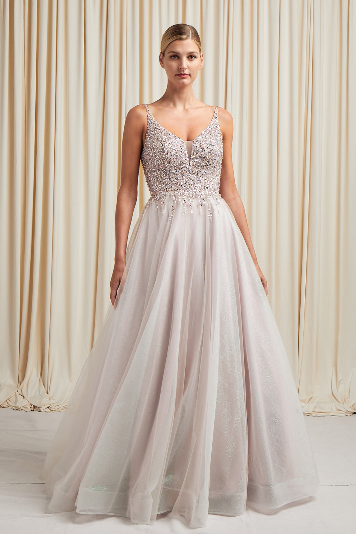 SWEETHEART, STRAPLESS, LACE-UP, BALL GOWN