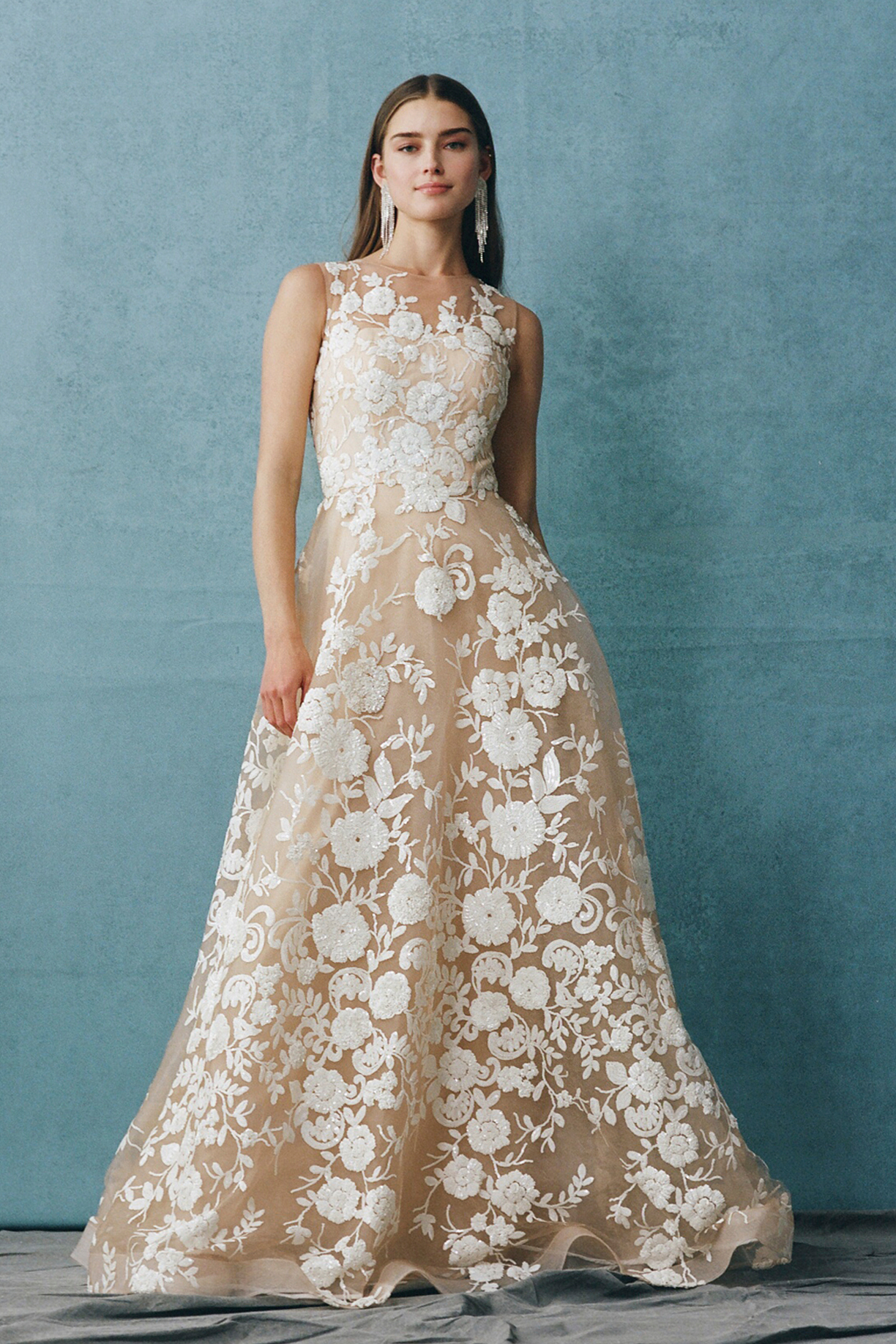 BATEAU NECK, SLEEVELESS, A-LINE